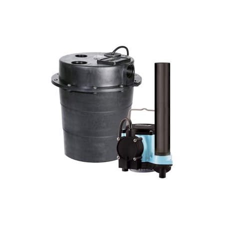 WRS-6 1/3HP Water Removal System - 115V- Integral- 7-10 On Level